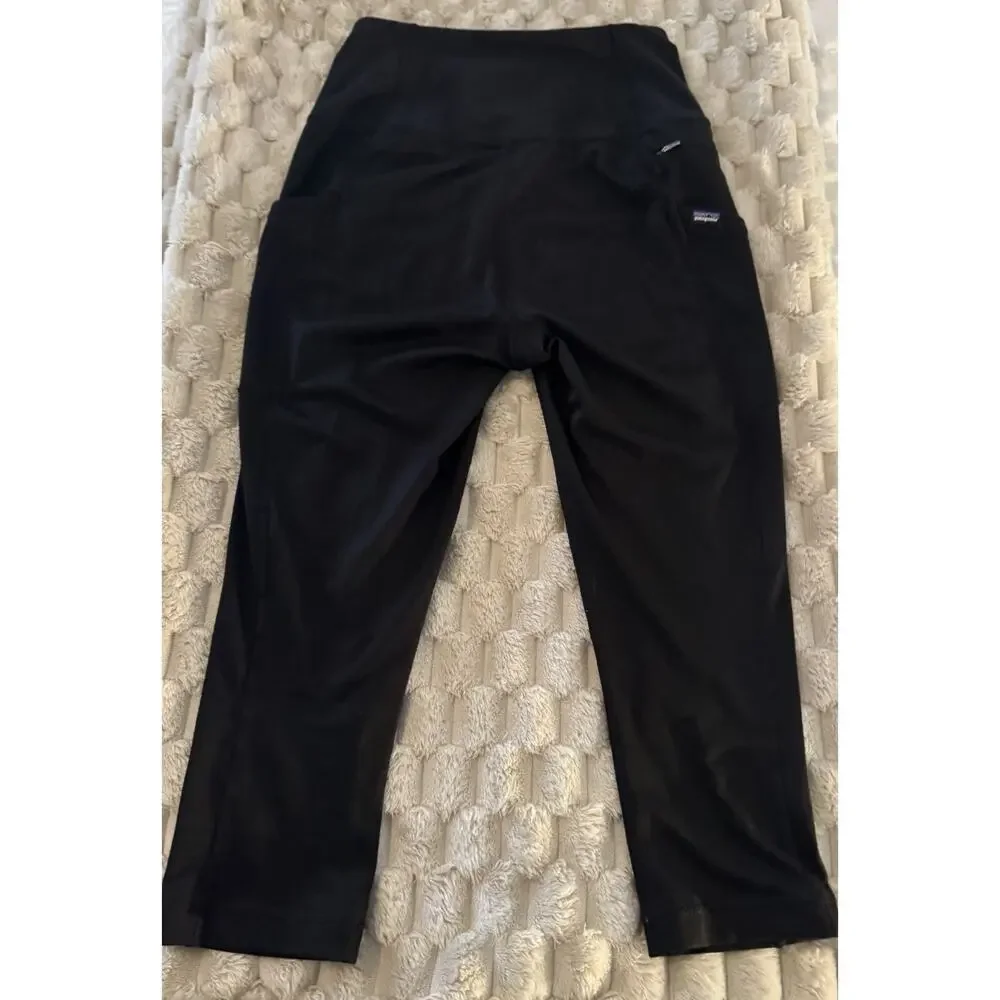 Patagonia Women’s Black Leggings Crop Stretch Size S